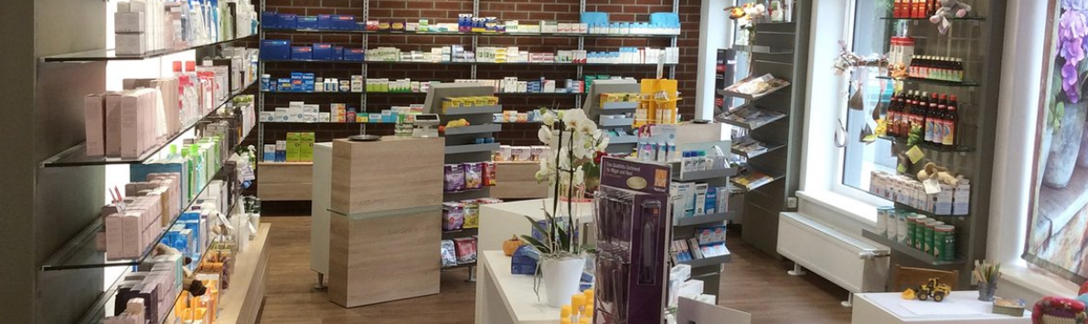 Innenansicht Apotheke an der Oker