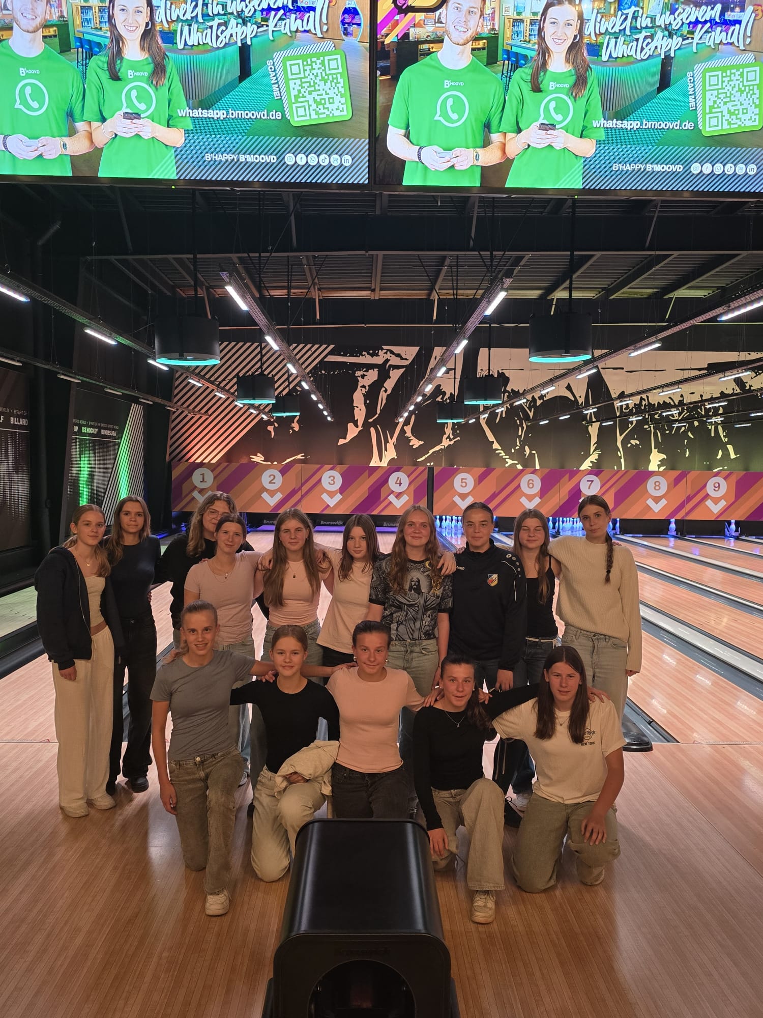 JFV Kickers Juniorinnen – Teamfoto 1